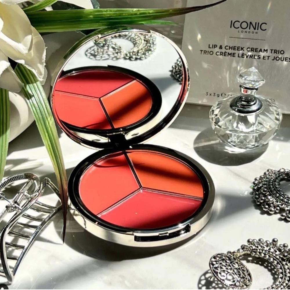 ✨ ICONIC LONDON Lip and Cheek Cream Trio - Picture 6 of 7
